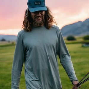 Men's Bamboo Lightweight Long Sleeve - Sable Green - Large